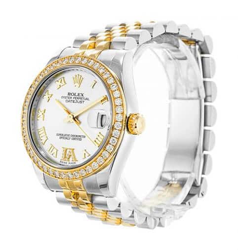 Pretty Replica Rolex Datejust 178383 for Ladies detail