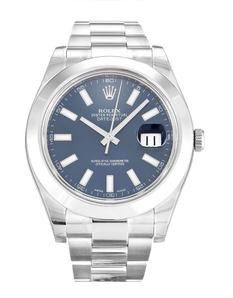 Replica Rolex Datejust II 116300 41mm Blue Dial