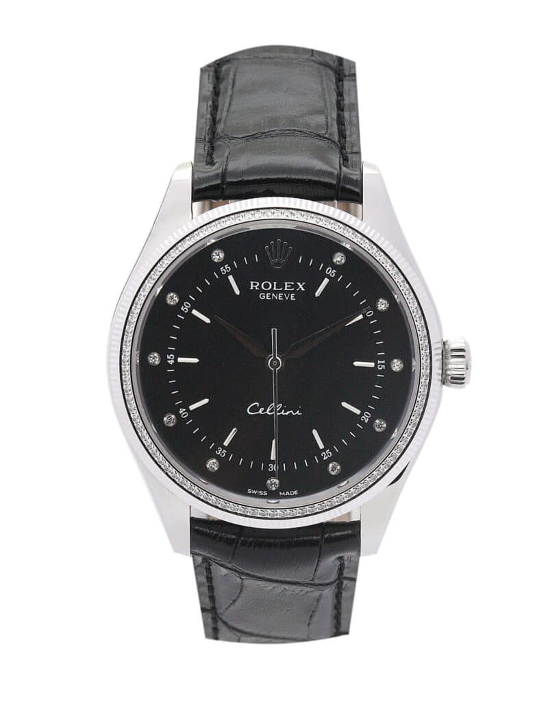 Replica Rolex Cellini 4233 8 Black Dial